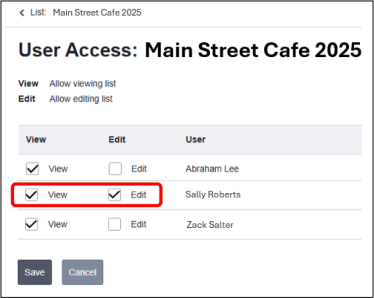 How do I use the Lists feature?